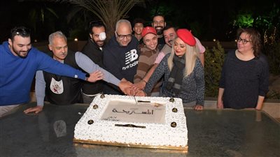 فريق عمل فيلم «المستريحة» يحتفل ببدء التصوير.. بحضور ليلى علوي وبيومي فؤاد 