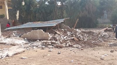 إزالة 3 حالات بناء مخالف بالغربية