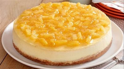 زي الجاهزة.. طريقة عمل تشيز كيك بالأناناس وجوز الهند