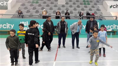 وكيل شباب رياضة القليوبية يتفقد تدريبات المشروع القومى للموهبة الحركية 