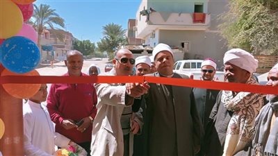 افتتاح مسجد عمر بن الخطاب بالقصير 