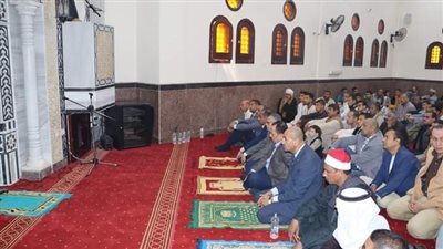 سكرتيرمساعد بني سويف يفتتح مسجد