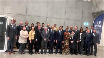 وزير الشباب والرياضة يشهد احتفال الإتحاد الدولي للرياضة الجامعية بسويسرا