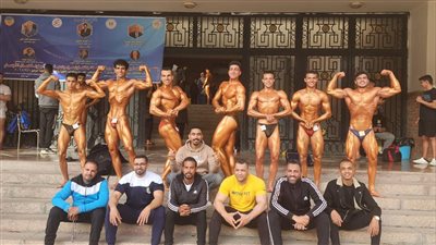فضيتان وبرونزية لجامعة سوهاج فى بطولة الجامعات لكمال الأجسام 
