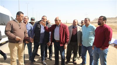 محافظ الجيزة يتابع نسب التنفيذ بمشروع تطوير المنطقة والطرق المحيطة للمتحف المصري الكبير