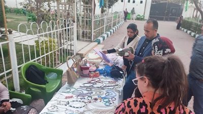 وزارة الشباب والرياضة تقيم معرضًا للحرف التراثية واليدوية بسوهاج