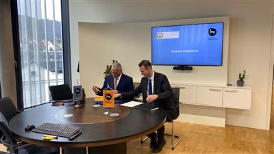 مباحثات لتنفيذ خطة التعاون بين جامعة الملك سلمان الدولية وجامعة IMC النمساوية 