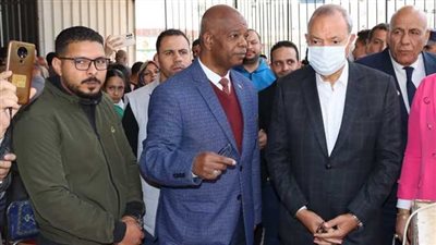 محافظ القليوبية يفتتح «أهلًا رمضان» بقرية ميت عاصم