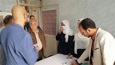 فريق من صحة قنا يتفقد مستشفي حميات نجع حمادي