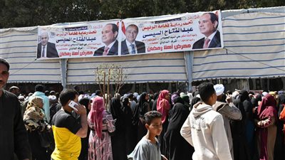 إفتتاح خامس معارض أهلًا رمضان بمركز قفط جنوب قنا 