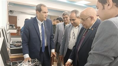 افتتاح معمل الأنظمة الذكية المتقدمة وإنترنت الأشياء بكلية الحاسبات والمعلومات جامعة الأقصر 
