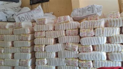 ضبط 646 طن سكر خاصًا بمبادرة 