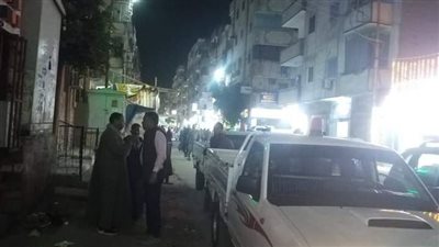 حملة مسائية لرفع الاشغالات بشوارع مدينة نجع حمادى 