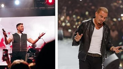 عمرو دياب في أبو ظبي وحماقي في واشنطن.. 24 ساعة غنائية ضخمة 