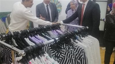 إفتتاح السـوق الخيري للتربية والطفولة المبكرة بجامعة دمنهور