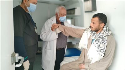 توقيع الكشف الطبي على 1334 مواطن بالمنيا