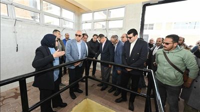 وزير الإسكان ومحافظ الشرقية يتفقدان محطة تنقية مياه العباسة بمركز أبو حماد