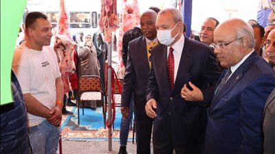 محافظ القليوبية ورئيس الغرفة التجارية يفتتحان معارض «أهلا رمضان» بشبرا والقناطر الخصوص وقها