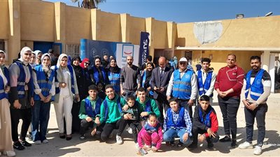 قافلة طبية ضمن مبادرة حياة كريمة بالإسماعيلية 