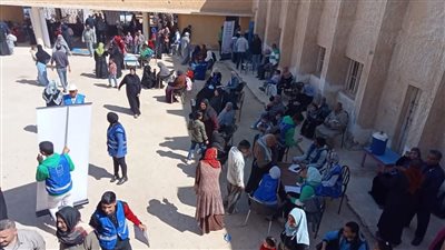 مندور.. قافلة جامعة القناة قدمت خدمات طبية ل1380 مواطن بالمحافظة 