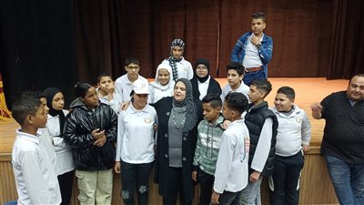 أهل مصر.. أساسيات الإلقاء وكتابة القصة ضمن ورش أطفال المحافظات الحدودية بروض الفرج