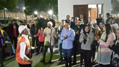 عروض فنية مميزة لفرقة الإسماعيلية للآلات الشعبية