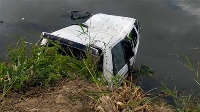 انتشال 7 جثث إثر انقلاب سيارة في ترعة 