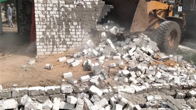 إزالة 36 حالة تعد على الأراضي الزراعية بالبحيرة