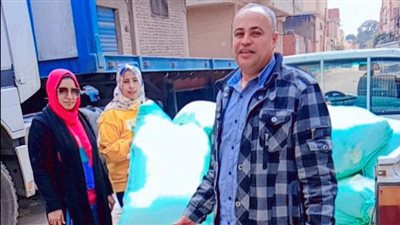 ضبط نصف طن دقيق مدعم قبل بيعه بالسوق السوداء في الإسماعيلية 