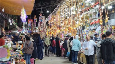 اختفاء رسومات ومجسمات محمد صلاح من فوانيس رمضان بالإسكندرية 