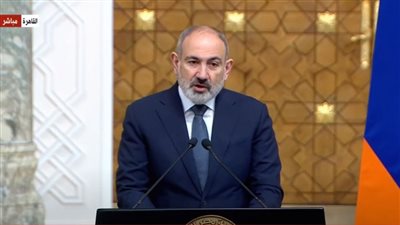 رئيس الوزراء الأرميني يؤكد دور مصر في إحلال السلام بالمنطقة والعالم.. فيديو
