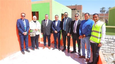 بالصور .. صناع الخير تفتتح قرية نجع الجسور بعد إعادة إعمارها