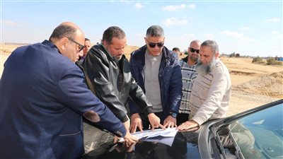 رئيس جهاز مدينة 6 أكتوبر يتفقد أعمال التطوير بمنطقة 