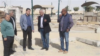 رئيس جهاز المنيا الجديدة يتفقد محطة تنقية مياه الشرب بالمدينة