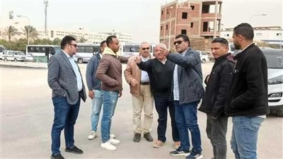 رئيس جهاز العبور بتفقد أعمال رفع كفاءة شوارع المدينة