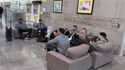 بعد أنباء إصابته.. رضا سليم يتواجد مع بعثة الأهلي في رحلة السعودية