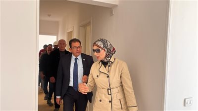 نائب رئيس اقتصادية قناة السويس ورئيس الجهاز يتفقدان المرحلة العاجلة بالسويس الجديدة