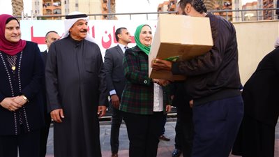 إطلاق قوافل الخير لدعم الأسر الأولى بالرعاية بالاسمرات 