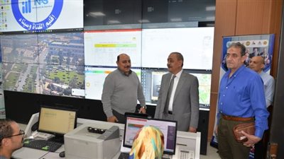 بشارة يتابع العمل بالمقر الإقليمي للشبكة الوطنية للطوارئ والسلامة 