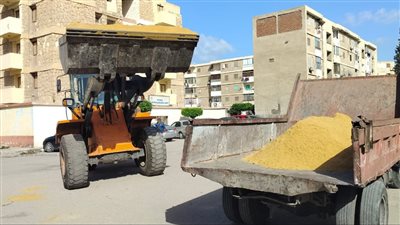 إزالة حالة تعدٍّ لبناء مخالف على أملاك الدولة بالإسماعيلية
