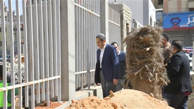 مراعاة  المواصفات الفنية المقررة ومعايير الجودة لمشروعات الرصف والتطوير بطنطا 