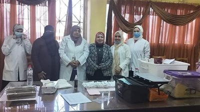 خدمات طبية مجانية لكبار السن بقصر ضيافة الإسماعيلية