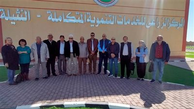 لجنة الحكماء بمركز بحوث الصحراء تتفقد أنشطة التنمية الزراعية بسيناء