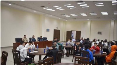 طلاب كنانة العريش  يزورون قاعدة بورسعيد البحرية