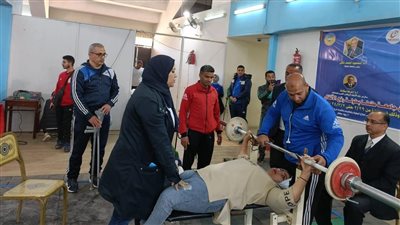 إعلان نتائج بطولة رفع الأثقال للجامعات والمعاهد العليا 