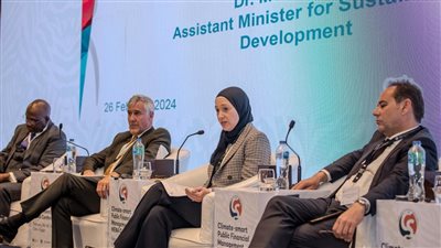 مساعد وزيرة التخطيط تشارك في المؤتمر الإقليمي لإدارة المالية العامة من أجل المناخ