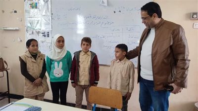 جولة لوكيل تعليم الغربية لمتابعة سير الدراسة بمدارس إدارة شرق طنطا 