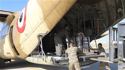 مصر تشارك في تحالف دولي لإسقاط المساعدات الإنسانية والمعونات الإغاثية على قطاع غزة