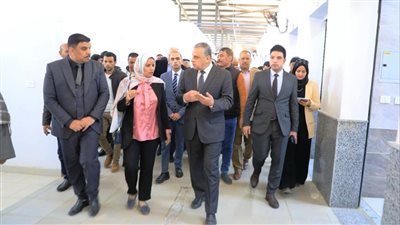 محافظ سوهاج يتفقد سوق جرجا الحضري الجديد