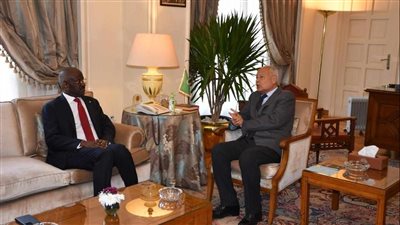 أبو الغيط يستقبل محمد سالم وزير خارجية الجمهورية الإسلامية الموريتانية